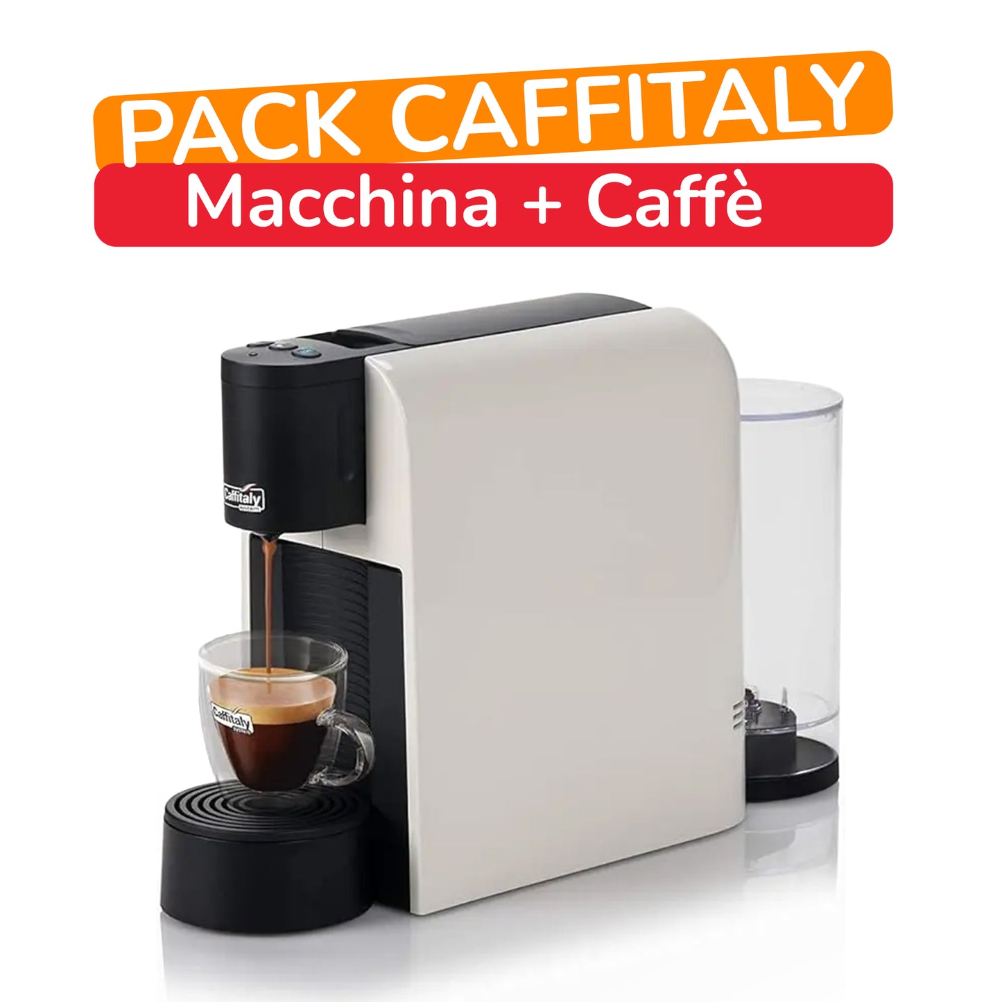 Macchina Caffitaly + 96 Capsule caffè