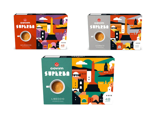 Covim Superba – Confezione Mista 3x Scatoline di Caffè